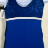 GK BIKETARD CHILD TODDLER BLUE CRUSHED VELVET N/S GYMNASTICS DANCE TANK TD NWT! - Image 2