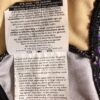 GK CHEER HALTER CROP TOP ADULT SMALL BLACK PURPLE MYSTIQUE PRINT CRYSTALS AS NWT - Image 6