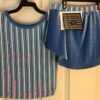 GK FIGURE SKATE ADULT SMALL 2PC CAP SLV CROP TOP SKIRT SET COTTON VELVET AS NWT! - Image 8