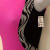 GK BREAST CANCER AWARENESS ADULT SMALL BERRY ZEBRA GYMNAST DANCE LEOTARD Sz AS - Image 4