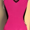 GK BREAST CANCER AWARENESS ADULT SMALL BERRY ZEBRA GYMNAST DANCE LEOTARD Sz AS - Image 7
