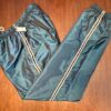 GK WARM UP PANTS UNISEX ADULT MEDIUM BLUE SPRUCE IRIDESCENT GYMNASTIC ATHLETIC M