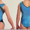 UNDER ARMOUR GK CHILD MEDIUM SEAGLASS FOIL SWAR JA TANK GYMNAST DANCE LEOTARD CM - Image 7