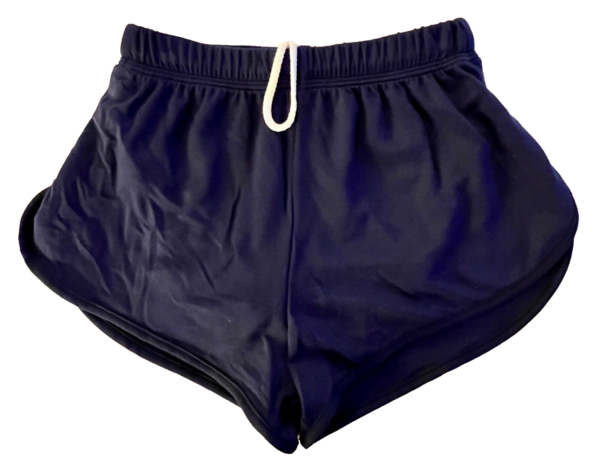 TOUSSE' BY GK CHILD MEDIUM NAVY RUNNING SHORTS W/ BRIEF NYLON/STRETCH SZ M NWT! - Image 4