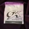 GK PURPLE VELVET WOMENS SMALL WARM UP GYMNASTICS SKATE LOUNGE CASUAL PANTS SZ AS - Image 4