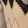 GK LgSLV ADULT SMALL WHITE BLACK MATRIX FOIL CRYSTALS GYMNAST DANCE LEOTARD SZ S - Image 8