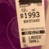 GK DANCE BIKETARD ADULT SMALL AZALEA WISTERIA PRINT BLACK VELVET GYM TANK Sz AS - Image 5