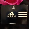 ADIDAS TANK ADULT SMALL GYMNASTICS DANCE GK LEOTARD BLACK PINK FOIL STAR AS NWT! - Image 5
