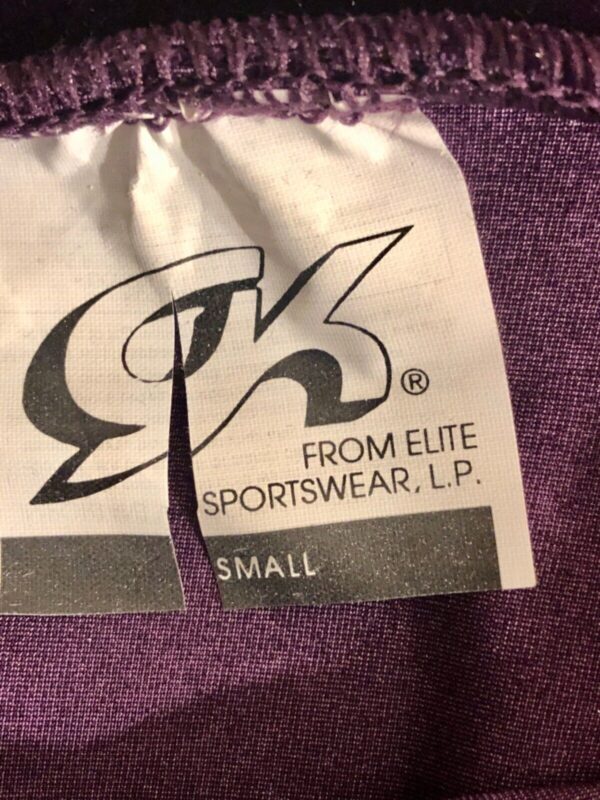 GK ELITE ICE SKATE SKIRT ADULT SMALL PURPLE VELVET PULL ON SKIRT Sz AS NWT! - Image 11