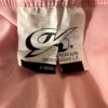 GK ICE FIGURE SKATE ADULT X-SMALL ASYMMETRICAL PINK VELVET TIE-DYE DRESS SZ XS - Image 9