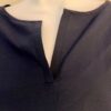 VAN HEUSEN STUDIO LADIES XXL/TTG NAVY SLVLS LIGHTWEIGHT PULLOVER TOP Sz XXL EUC - Image 3
