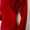 GK ICE SKATE DANCE LADIES SMALL RICH RED VELVET LGSLV SHRUG JACKET SZ S NWT! - Image 5
