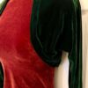 GK ICE SKATE DANCE LADIES SMALL LONG SLEEVE EVERGREEN VELVET SHRUG JACKET SZ S - Image 3