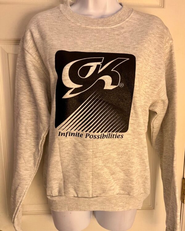 GK LEES SWEATSHIRT ADULT LARGE "INFINITE POSSIBILITIES" CREW NECK PULLOVER SZ L