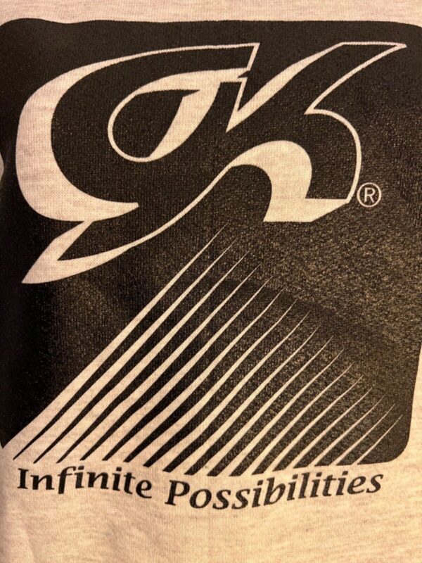 GK LEES SWEATSHIRT ADULT LARGE "INFINITE POSSIBILITIES" CREW NECK PULLOVER SZ L - Image 2