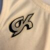 GK COMPETITION SHIRT SINGLET CHILD X-SMALL WHITE N/S TRADITIONAL LEG CUT Sz CXS - Image 2