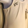 GK COMPETITION SHIRT SINGLET CHILD X-SMALL WHITE N/S TRADITIONAL LEG CUT Sz CXS - Image 3