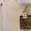 GK COMPETITION SHIRT SINGLET CHILD X-SMALL WHITE N/S TRADITIONAL LEG CUT Sz CXS - Image 4