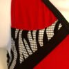 GK RED ZEBRA ADULT X-SMALL RED N/S ICED ZEBRA FOIL GYMNASTS DANCE LEOTARD Sz AXS - Image 2