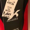 GK RED ZEBRA ADULT X-SMALL RED N/S ICED ZEBRA FOIL GYMNASTS DANCE LEOTARD Sz AXS - Image 5