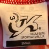 CARLY PATTERSON GK ADULT SMALL RED VELVET FOIL GYMNASTS DANCE TANK LEOTARD Sz AS - Image 7