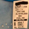 GK ICE FIGURE SKATE BLUE CLOUDS ADULT SMALL SLVLS BEAD PRINT TANK DRESS Sz AS - Image 7