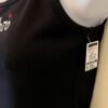 GK â€˜SYNCHROâ€™ JEWELED ACCENTS ADULT P-MEDIUM BLACK COTTON CAMISOLE TOP SZ PM NWT! - Image 4