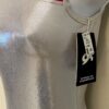 NASTIA LIUKIN GK ADULT SMALL SILVER FOIL PINK LASER CUT GYMNAST DANCE LEOTARD AS - Image 4