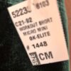 GK GREEN VELVET CHILD MEDIUM MICRO MINI WORKOUT DANCE GYMNASTICS CHEER SHORTS CM - Image 6