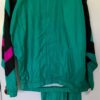 GK WARM UP ADULT LARGE GREEN TASLALN GYMNASTS CHEER SWIM TRACK ATHLETES SET Sz L
