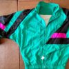 GK WARM UP ADULT LARGE GREEN TASLALN GYMNASTS CHEER SWIM TRACK ATHLETES SET Sz L - Image 2