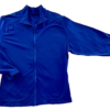 GK WARM UP JACKET ADULT LARGE BLUE BRUSHED TRICOT GYMNAST SKATE CHEER GYM SZ L - Image 3