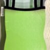 GK GREEN CHILD X-SMALL FOIL CATERPILLAR ACCENT GYMNASTICS DANCE TANK LEOTARD CXS - Image 6