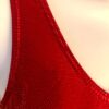 GK RED SHIMMER LADIES X-SMALL SPARKLY GYMNASTICS DANCE TANK LEOTARD Sz AXS NWT! - Image 2
