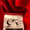 GK RED SHIMMER LADIES X-SMALL SPARKLY GYMNASTICS DANCE TANK LEOTARD Sz AXS NWT! - Image 7