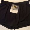 Gk Elite MICRO MINI BLACK CRYSTALS WORKOUT CHEER SHORTS Sz 3XL