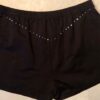 Gk Elite MICRO MINI BLACK CRYSTALS WORKOUT CHEER SHORTS Sz 3XL - Image 2