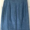 MWC DENIM JEAN SKIRT LADIES SIZE 10 BUTTON WRAP SUEDE STITCHING Sz 10 EUC! - Image 5