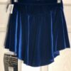 GK ELITE ICE SKATE SKIRT ADULT X-SMALL SAPPHIRE VELVET PULL ON SKIRT Sz AXS NWT! - Image 2