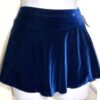 GK ELITE ICE SKATE SKIRT ADULT X-SMALL SAPPHIRE VELVET PULL ON SKIRT Sz AXS NWT! - Image 3