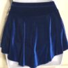 GK ELITE ICE SKATE SKIRT ADULT X-SMALL SAPPHIRE VELVET PULL ON SKIRT Sz AXS NWT! - Image 6