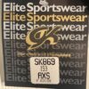 GK ELITE ICE SKATE SKIRT ADULT X-SMALL SAPPHIRE VELVET PULL ON SKIRT Sz AXS NWT! - Image 10