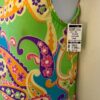 GK "PAIZLEE" CHILD X-SMALL BRIGHT MULTI-COLORED GYMNASTICS DANCE TANK LEOTARD XS - Image 5