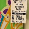GK "PAIZLEE" CHILD X-SMALL BRIGHT MULTI-COLORED GYMNASTICS DANCE TANK LEOTARD XS - Image 6