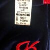 GK LONG SLEEVE ADULT X-SMALL NAVY VELVET RED FOIL DANCE LEOTARD AXS - Image 10