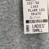 GK â€œDANCEâ€ GRAPHIC ADULT SMALL GRAY COTTON ATHLETIC LOUNGE STRIPES PANTS Sz AS - Image 4