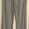 GK â€œDANCEâ€ GRAPHIC ADULT SMALL GRAY COTTON ATHLETIC LOUNGE STRIPES PANTS Sz AS - Image 5