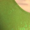 GK LONG SLEEVE LADIES SMALL GREEN SHATTERGLASS FOIL GYMNAST DANCE LEOTARD Sz AS - Image 2