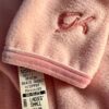 GK ICE SKATE JACKET ADULT SMALL PINK FLEECE VELVET TRIM CROP ZIP SZ S NWT! - Image 6