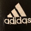 ADIDAS TANK ADULT SMALL GYMNASTICS DANCE GK LEOTARD BLACK BLUE FOIL STAR AS NWT! - Image 5